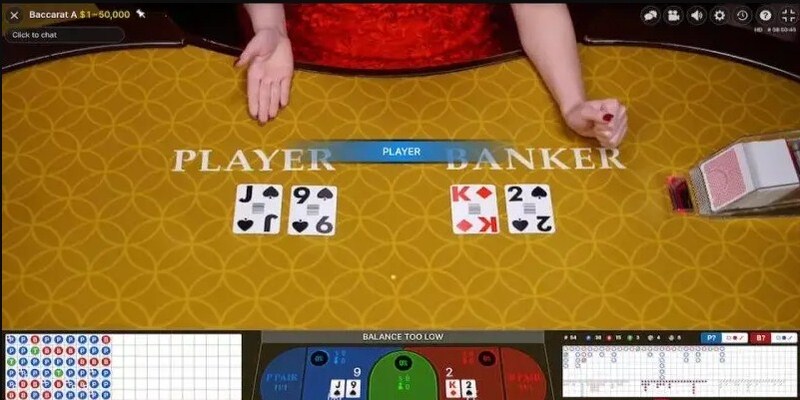 Tuân thủ nguyên tắc rút bài khi chơi Baccarat