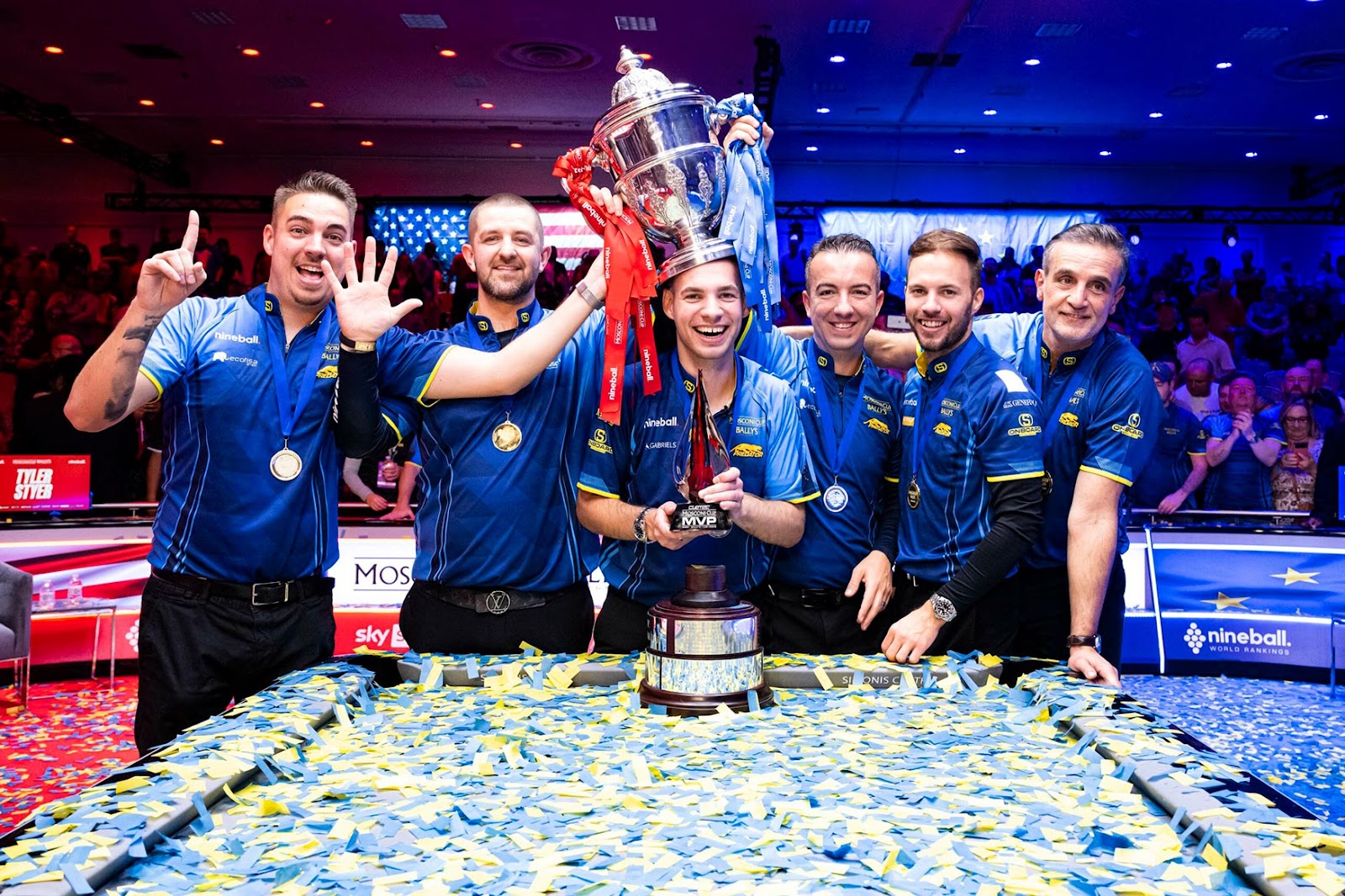 Cá cược pool Mosconi Cup